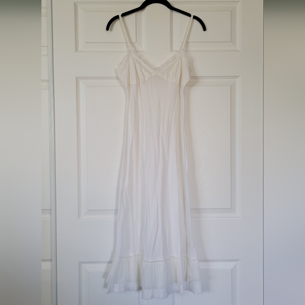 Free People White Slip Dress